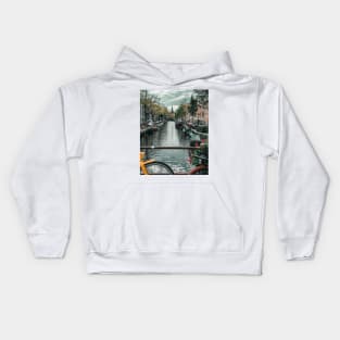 Canals of Amsterdam Kids Hoodie